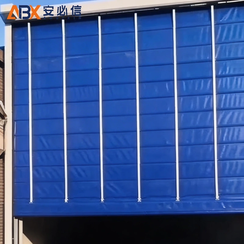 张家口市软帘堆积门